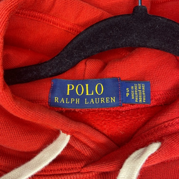Polo Ralph Lauren Size Small Red Sweatshirt - Picture 3 of 4